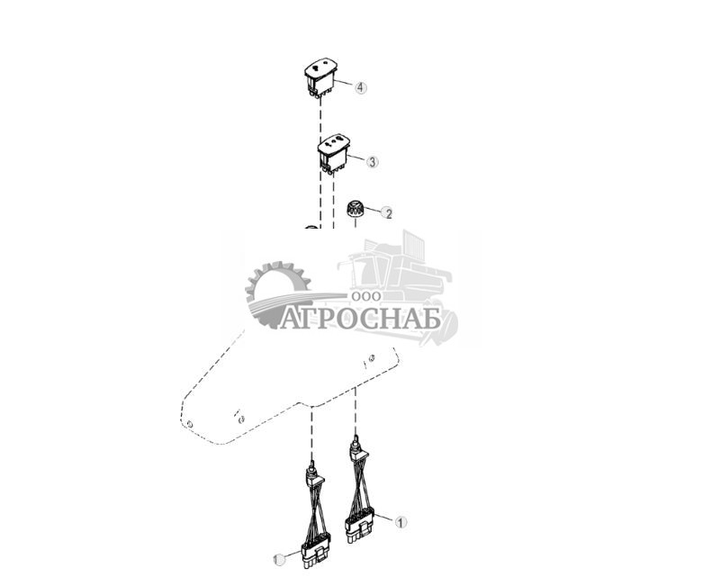Переключаемые органы управления оператора, 6WD - ST879972 188.jpg
